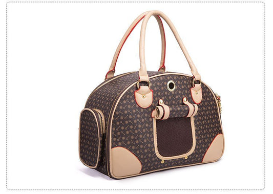 Luxury Pet Dog Cat Travel Bag