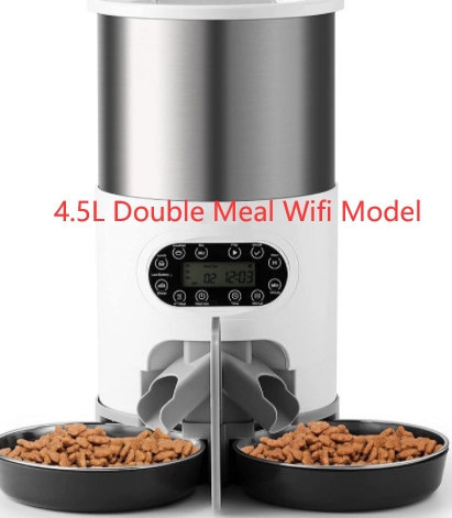 automatic dog cat pet feeder