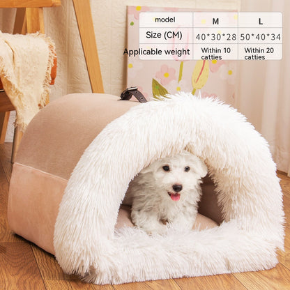 Warm dog cat Pet House