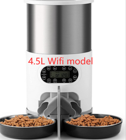 automatic dog cat pet feeder