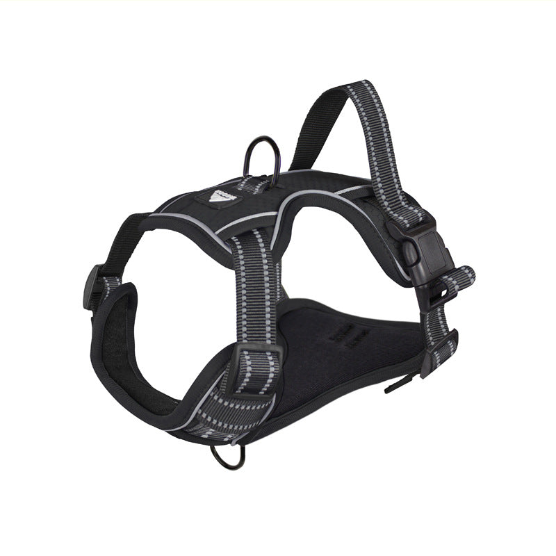 Oxford Cloth Reflective Large Dog Harness