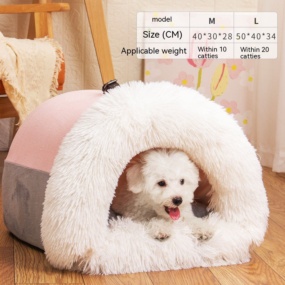 Warm dog cat Pet House