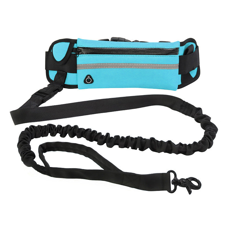 Hands-Free Dog Leash - blue