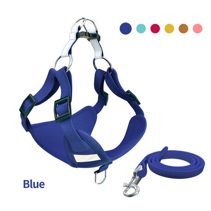 Reflective Dog Leash and Harness Set